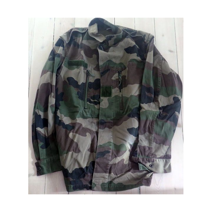 Veste de treillis camouflé vert armé taille 96 L
