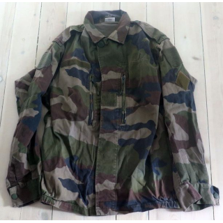 Veste de treillis camouflé vert armé taille 80 M