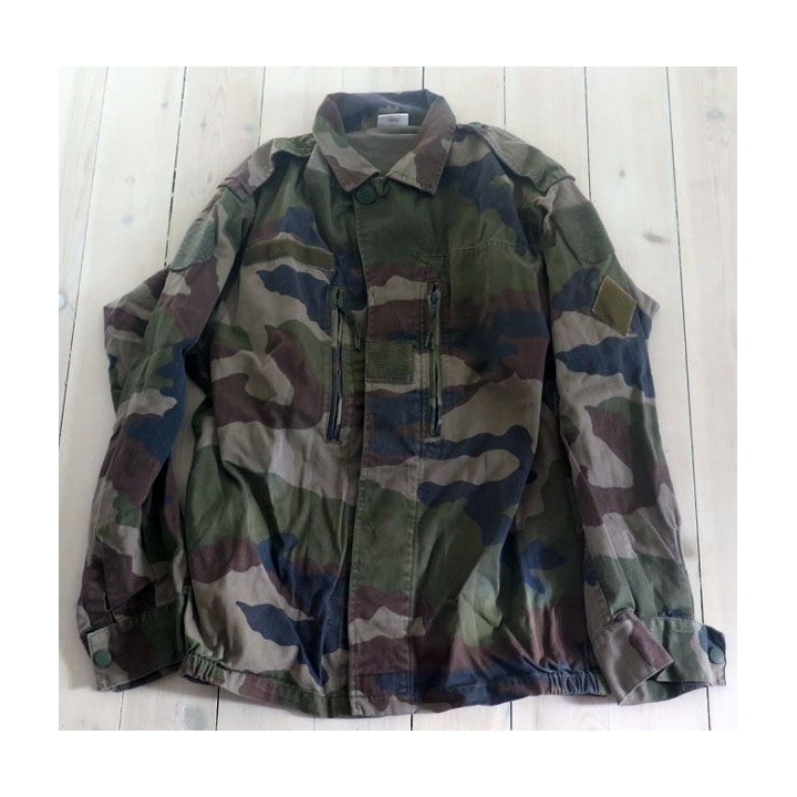 Veste de treillis camouflé vert armé taille 80 M