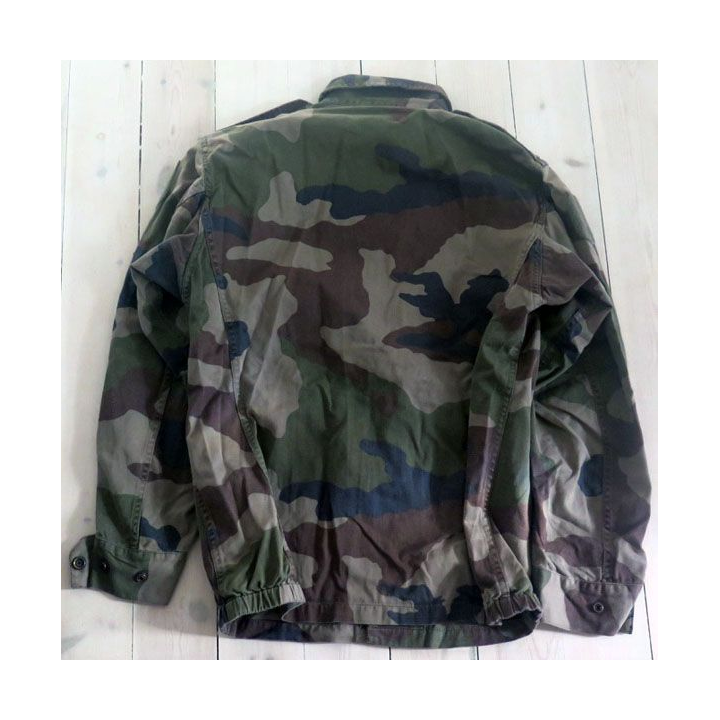 Veste de treillis camouflé vert armé taille 80 M