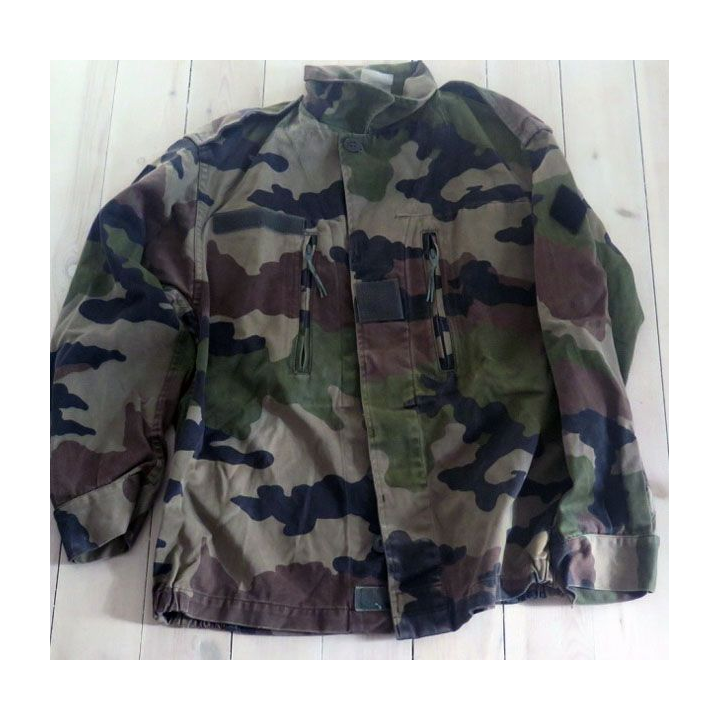 Veste de treillis camouflé vert armé taille 96 C