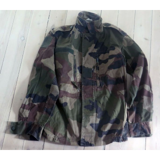 Veste de treillis camouflé vert armé taille 80 M