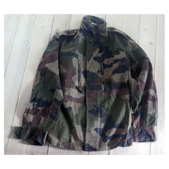 Veste de treillis camouflé vert armé taille 80 M