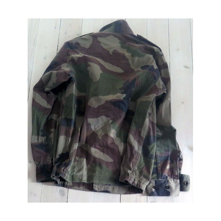 Veste de treillis camouflé vert armé taille 80 M