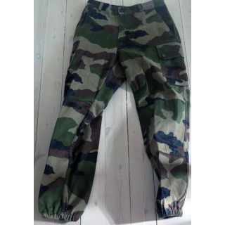 Pantalon de treillis camouflé vert armé taille 80 L Paul Boye 2010 