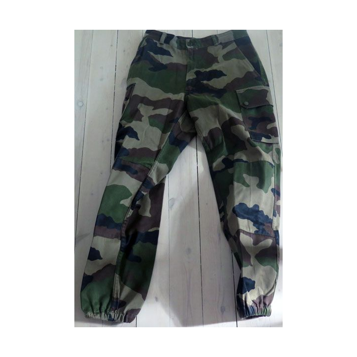 Pantalon de treillis camouflé vert armé taille 80 L Paul Boye 2010 