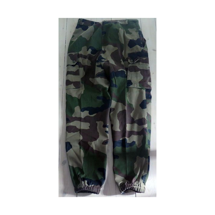 Pantalon de treillis camouflé vert armé taille 80 L Paul Boye 2010 