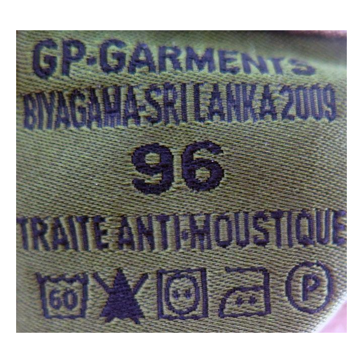 Chemisette sans manche OPEX outre mer ouverte sur les côtés taille 96