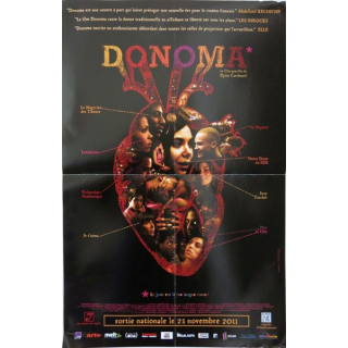 AFFICHE FILM : affiche de cinéma du film " Donoma " dimension 40 x 60 cm (E002)