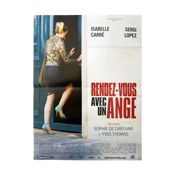 AFFICHE FILM : affiche de cinéma du film "Rendez vous avec un ange" dimension 40 x 53 cm (E002)