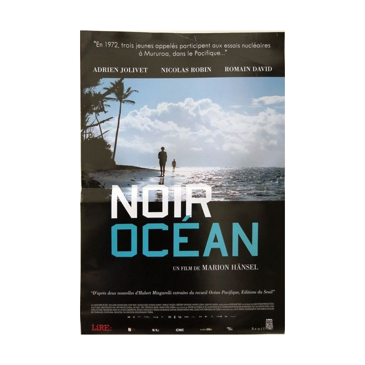 AFFICHE FILM : affiche de cinéma du film "Noir océan" dimension 40 x 60 cm (E002)