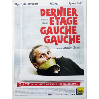 AFFICHE FILM : affiche de cinéma du film "Dernier étage gauche gauche" dimension 39 x 53 cm (E002)