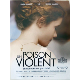 AFFICHE FILM : affiche de cinéma du film "Un poison violent" dimension 39 x 53 cm (E002)