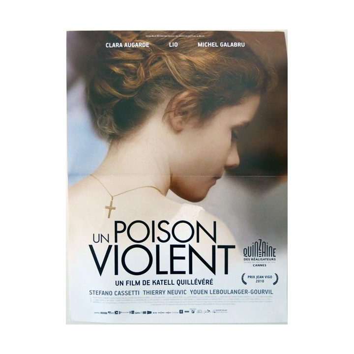 AFFICHE FILM : affiche de cinéma du film "Un poison violent" dimension 39 x 53 cm (E002)
