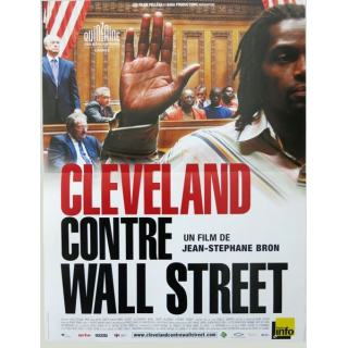 AFFICHE FILM : affiche de cinéma du film "Cleaveland contre Walstreet" dimension 39 x 53 cm (E002)