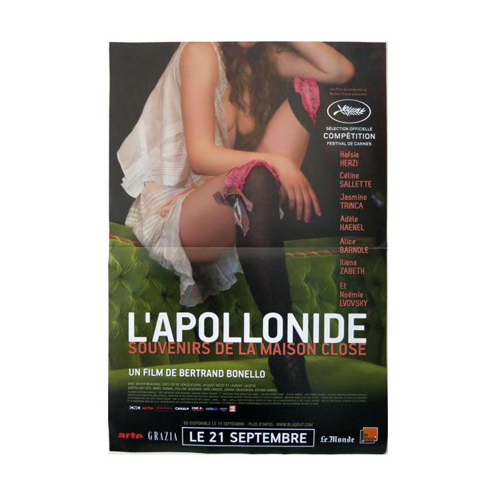 AFFICHE FILM : affiche de cinéma du film "L'Apollonide" dimension 40 x 60 cm (E002)
