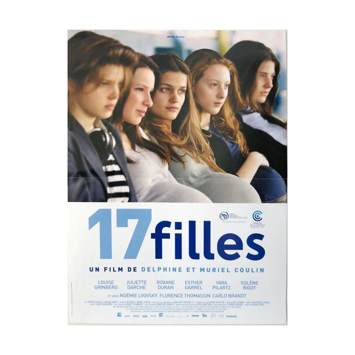 AFFICHE FILM : affiche de cinéma du film "Polisse" dimension 39 x 53 cm (E002)