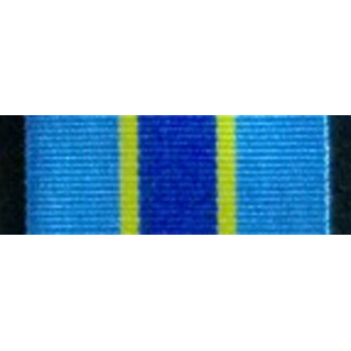 Ruban de la médaille de l'ONU MONUC UN OBSERVER MISSION CONGO (RDC)