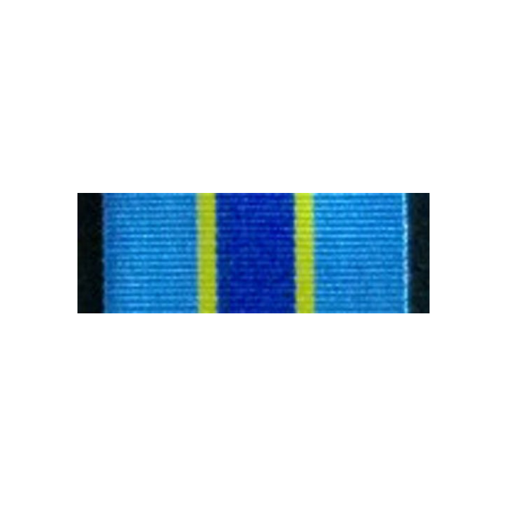 Ruban de la médaille de l'ONU MONUC UN OBSERVER MISSION CONGO (RDC)