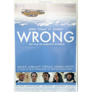 AFFICHE FILM : affiche de cinéma du film "Wrong" dimension 40 x 56 cm (E002)