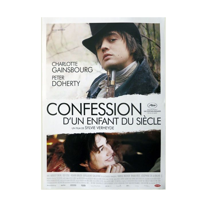 AFFICHE FILM : affiche de cinéma du film "Confession d'un enfant du siècle" dimension 39 x 53 cm (E002)