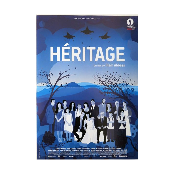 AFFICHE FILM : affiche de cinéma du film "Héritage" dimension 39 x 53 cm (E002)