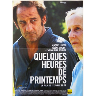 AFFICHE FILM : affiche de cinéma du film "Quelques heures de printemps" dimension 39 x 54 cm (E002)