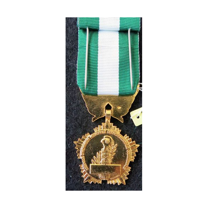 FRANCE :  Médaille d'honneur départementale et communale grade or