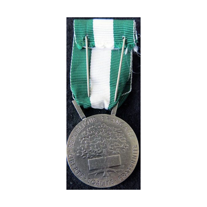FRANCE :  Médaille d'honneur régionale départementale et communale ordonnance 20 ans