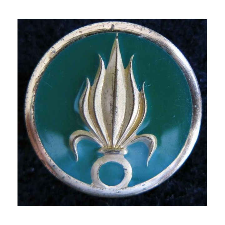 LEGION : insigne de col des unités de la Légion étrangère Coinderoux Paris