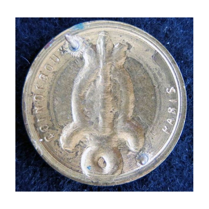 LEGION : insigne de col des unités de la Légion étrangère Coinderoux Paris