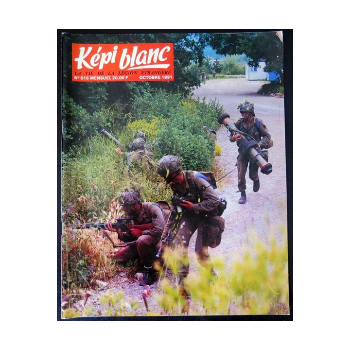 Képi Blanc : revue du Képi Blanc n° 516 de Octobre 1991