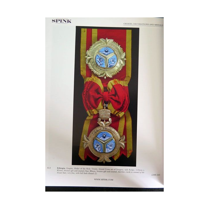 CATALOGUE SPINK july 2019 - 1022 lots de décorations english medals