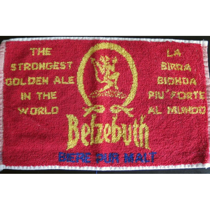 Tissu de dessous de bière Belzebuth the strongest golden ale in the world