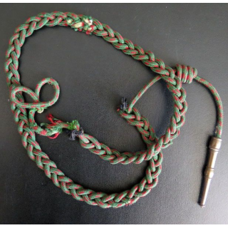  fourragère de la croix de guerre 1914 - 18 aiguillette dorée 