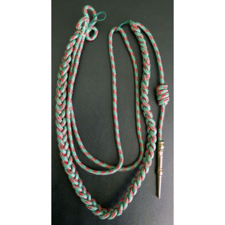 fourragère de cérémonie de croix de guerre 1914 - 18 aiguillette dorée