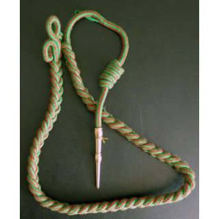 fourragère de croix de guerre 1914 - 18 aiguillette dorée
