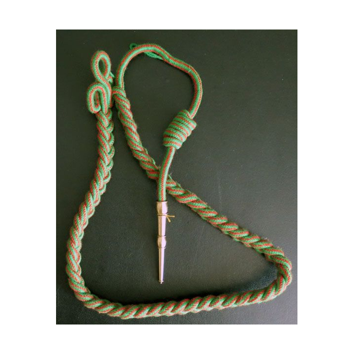 fourragère de croix de guerre 1914 - 18 aiguillette dorée