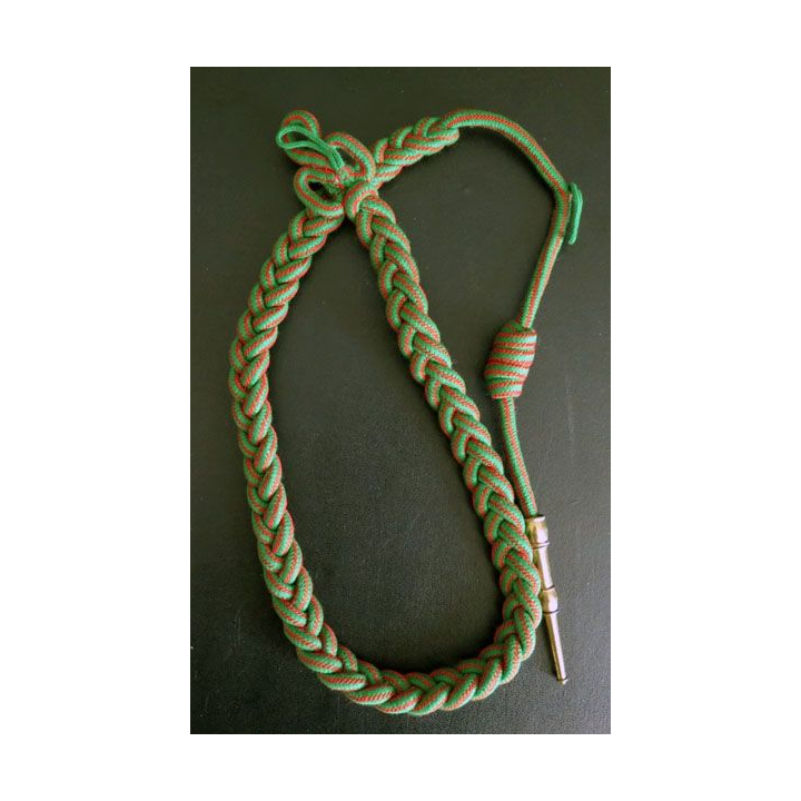fourragère de croix de guerre 1914 - 18 aiguillette dorée