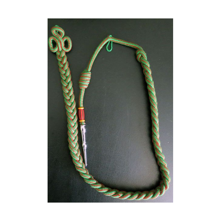 fourragère de la croix de guerre 1914 - 18 avec gland 39 - 45