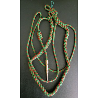 fourragère de cérémonie de croix de guerre 1914 - 18 aiguillette dorée