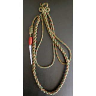 fourragère cérémonie de croix de guerre 1914 - 18 avec gland 39 - 45
