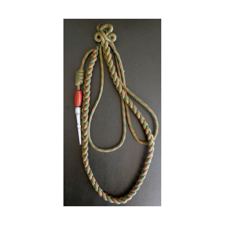 fourragère cérémonie de croix de guerre 1914 - 18 avec gland 39 - 45