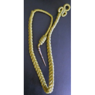 fourragère de la médaille militaire aiguillette dorée