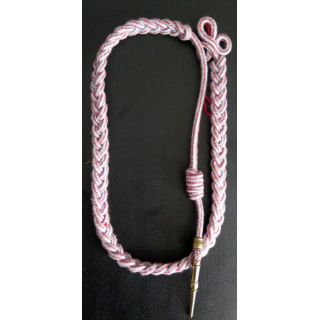  MILITARIA : fourragère Croix de Guerre des TOE aiguillette dorée