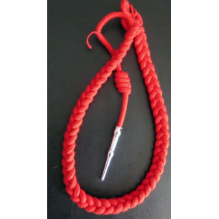 MILITARIA : fourragère de la Légion d'Honneur aiguillette argentée