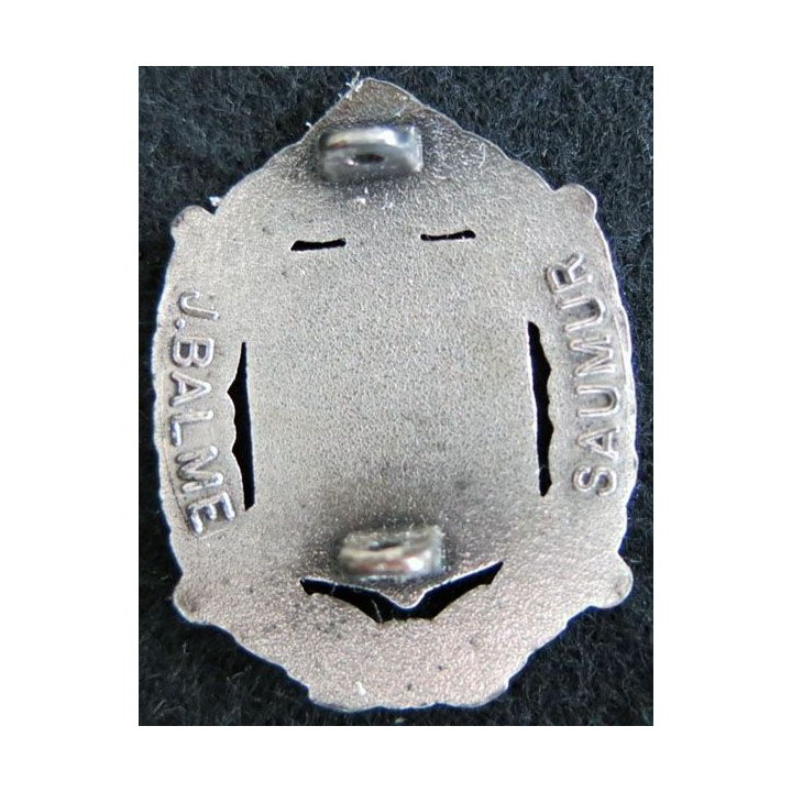 1° REC : insigne métallique du 1° régiment étranger de cavalerie de fabrication Balme Saumur