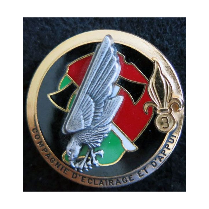3° REI : compagnie éclairage et d'appui du 3° régiment étranger d'infanterie fabrication Drago Noisiel