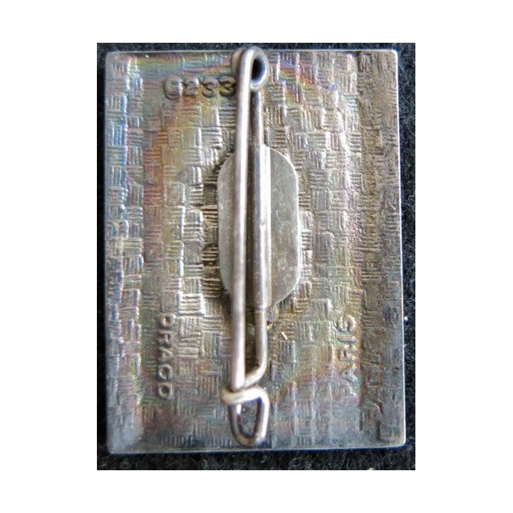 2° REI : insigne du 2° régiment étranger d'infanterie de fabrication Drago G. 2333