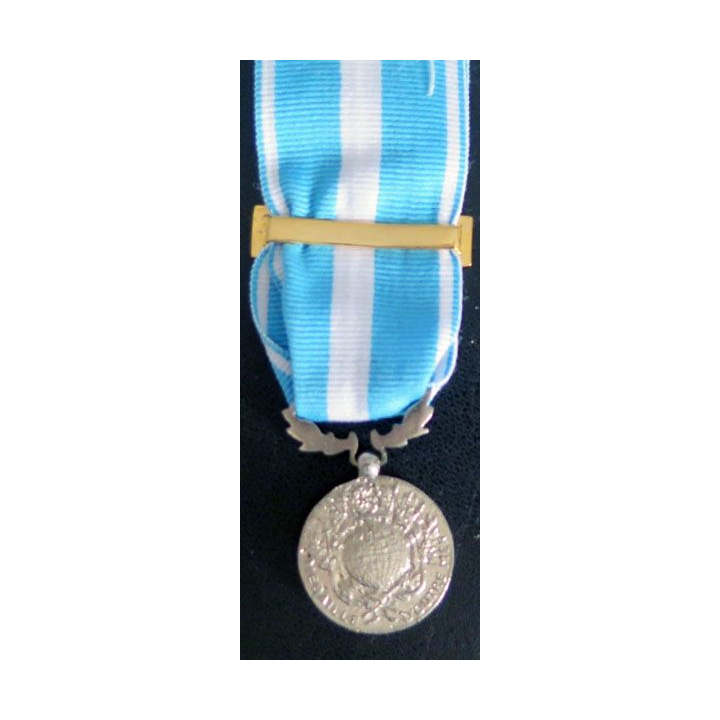 médaille d'outre mer agrafe " Liban " en métal argenté fab libanaise